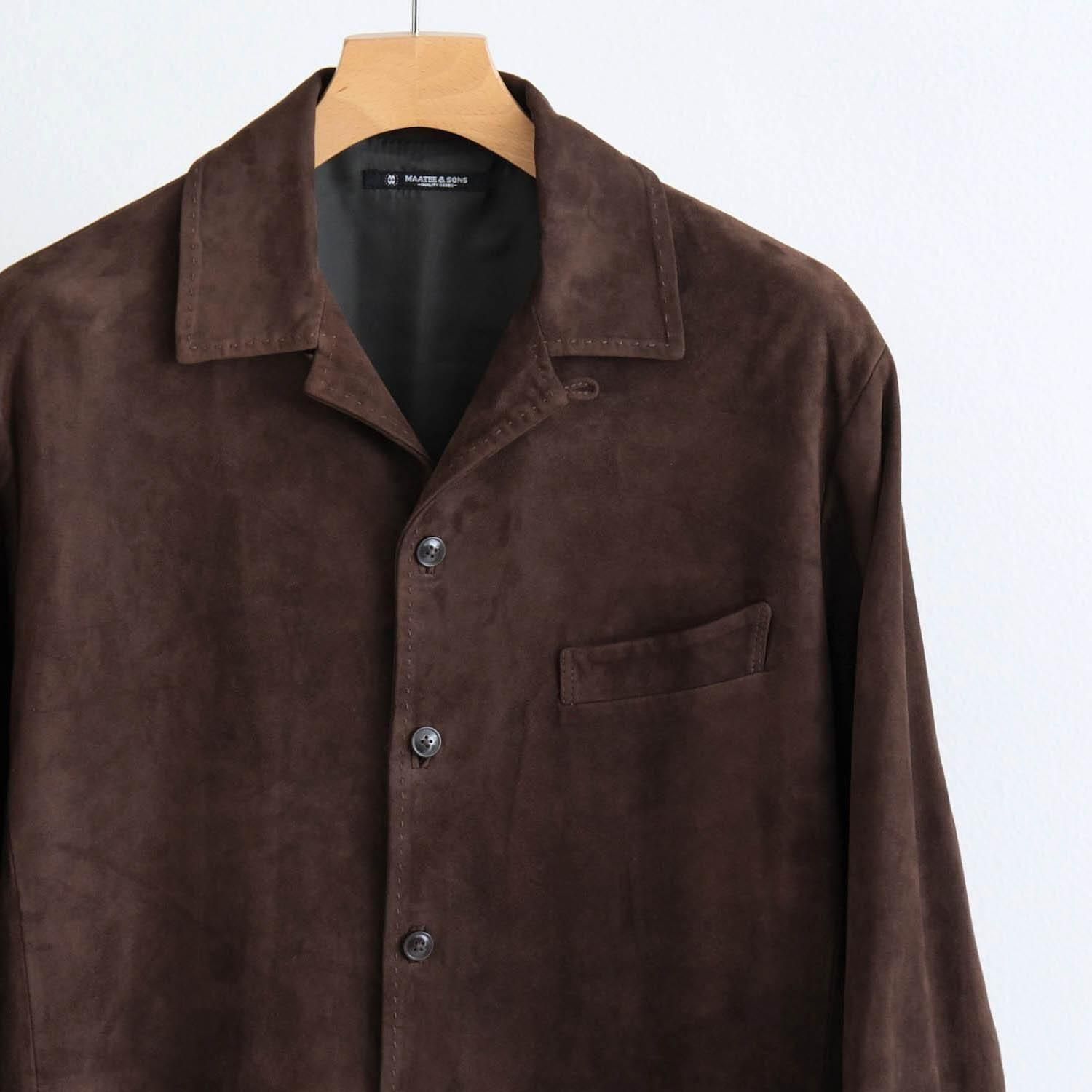 MAATEE & SONS シャツジャケット MAATEE&SONS 折って折って shirts JACKET - DIMPLE