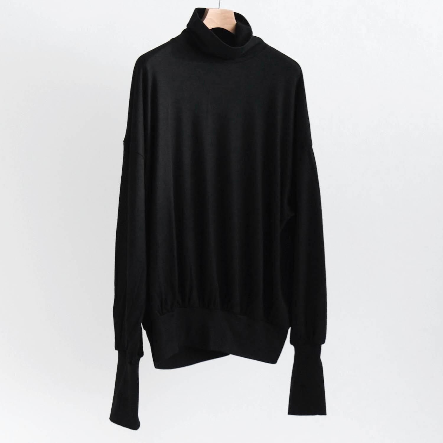 トップス barbell object swool l/s top black barbell object swool l/s top black WOOL L/S TOPS | FUDGE UP