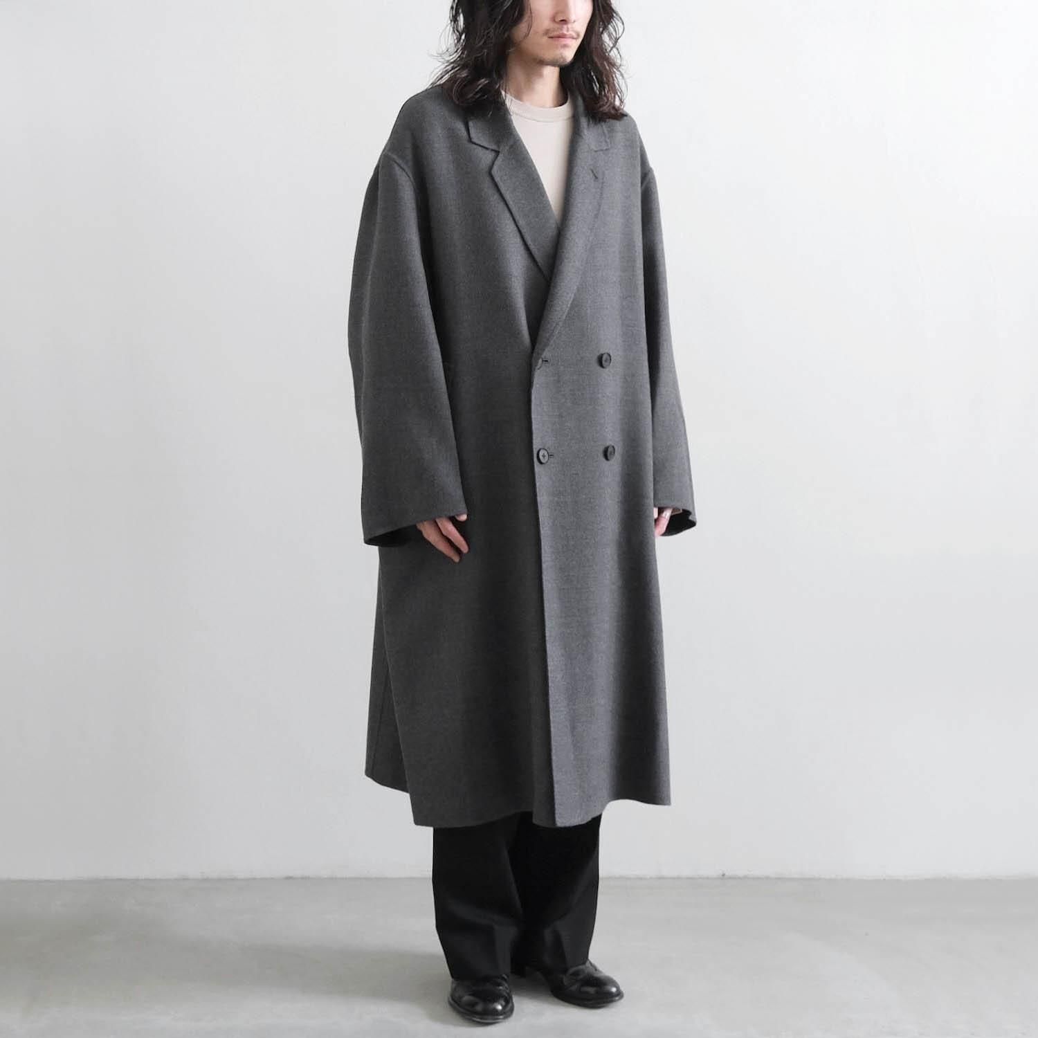 エピヌ　volume wool tailored coat gray volume wool tailored coat gray epine - メルカリ
