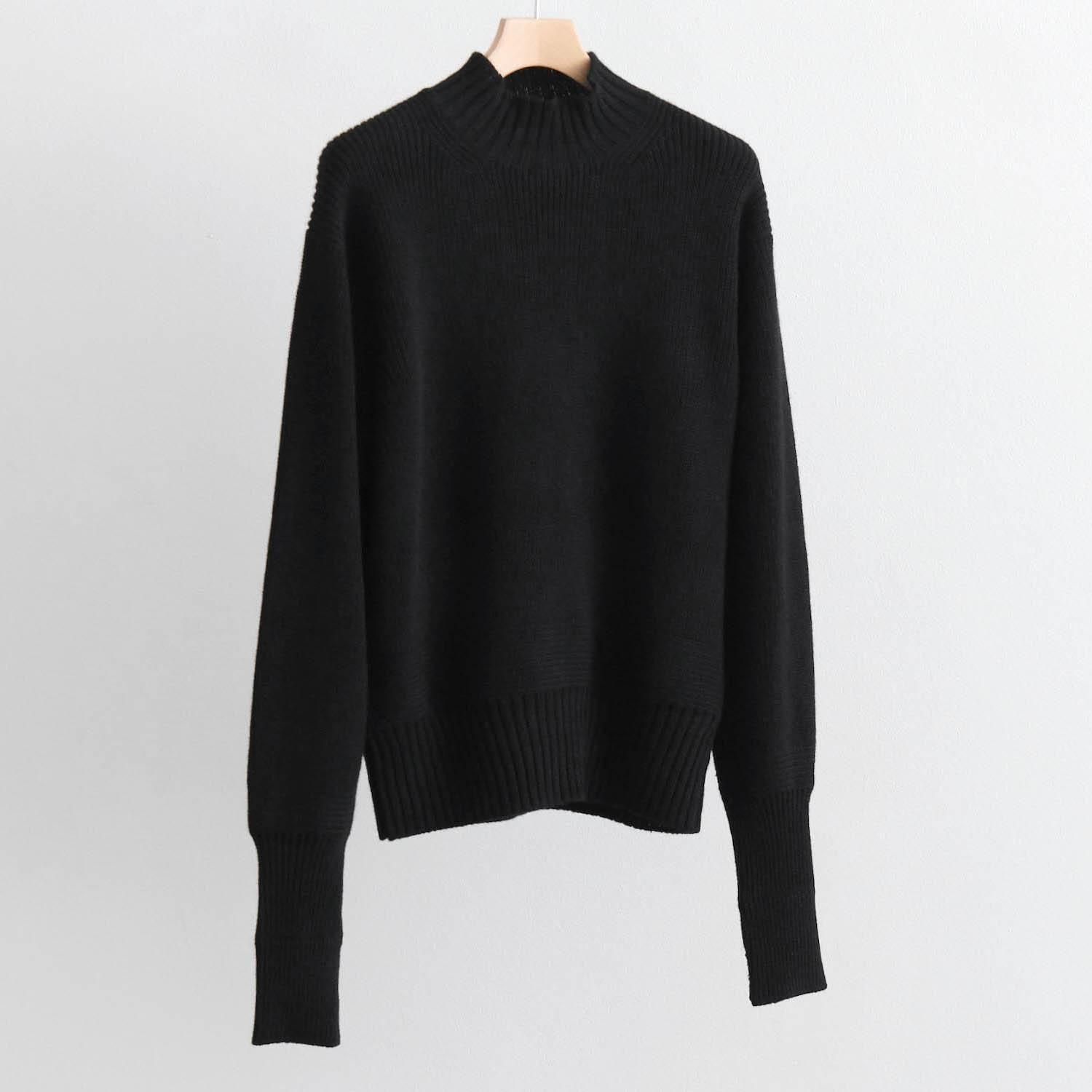 LAMB和紙 ARMY SWEATER [BLACK] - WUNDER 大阪 セレクトショップ 大阪