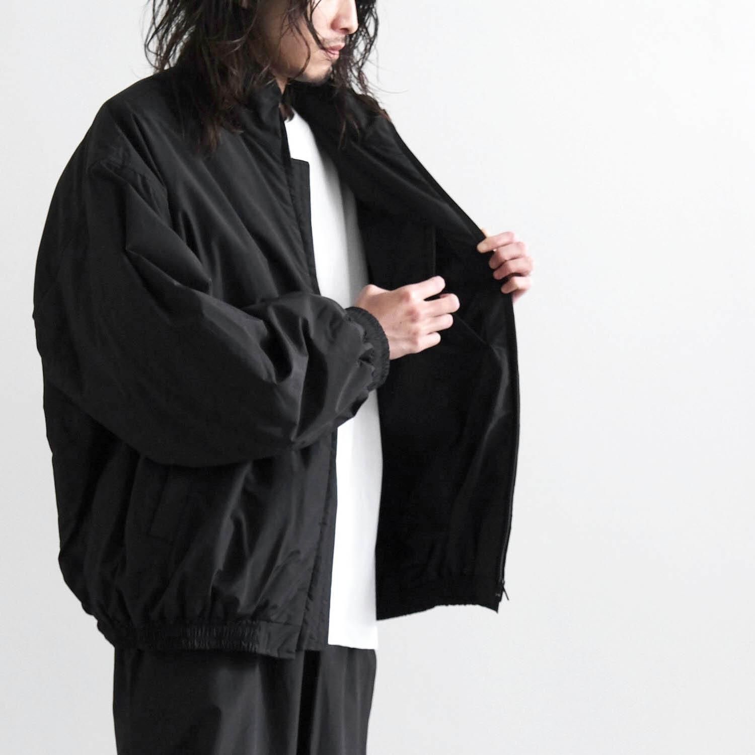 CO/NY POPLIN PADDED JACKET [BLACK] - WUNDER 大阪 セレクトショップ