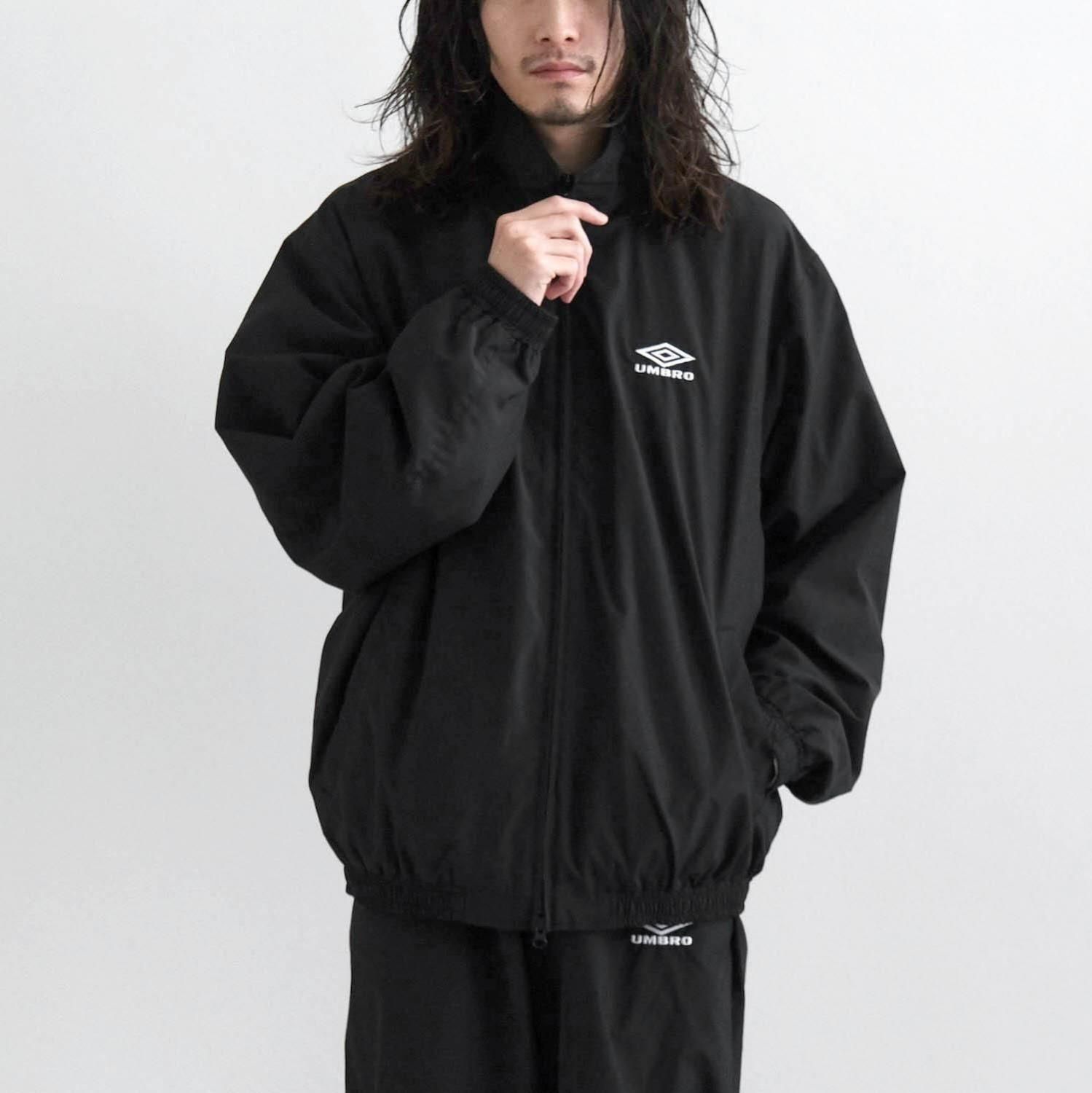 CO/NY POPLIN TRACK JACKET [BLACK] - WUNDER 大阪 セレクトショップ