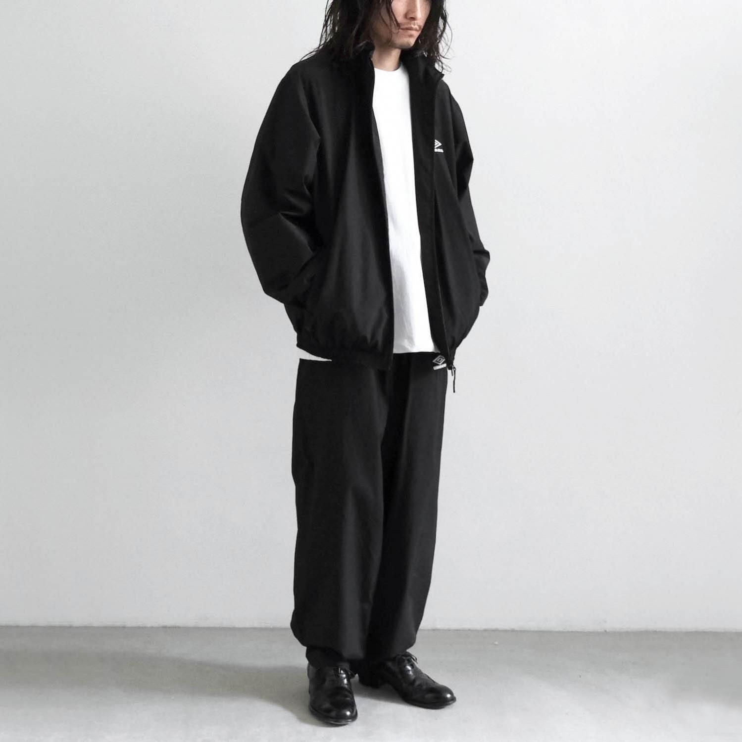 ssstein×UMBRO CO/NY POPLIN TRACK JACKET CO/NY POPLIN TRACK JACKET [BLACK] - WUNDER 大阪 セレクトショップ