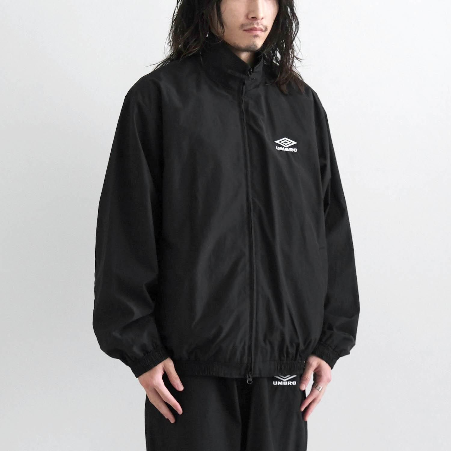 CO/NY POPLIN TRACK JACKET [BLACK] - WUNDER 大阪 セレクトショップ