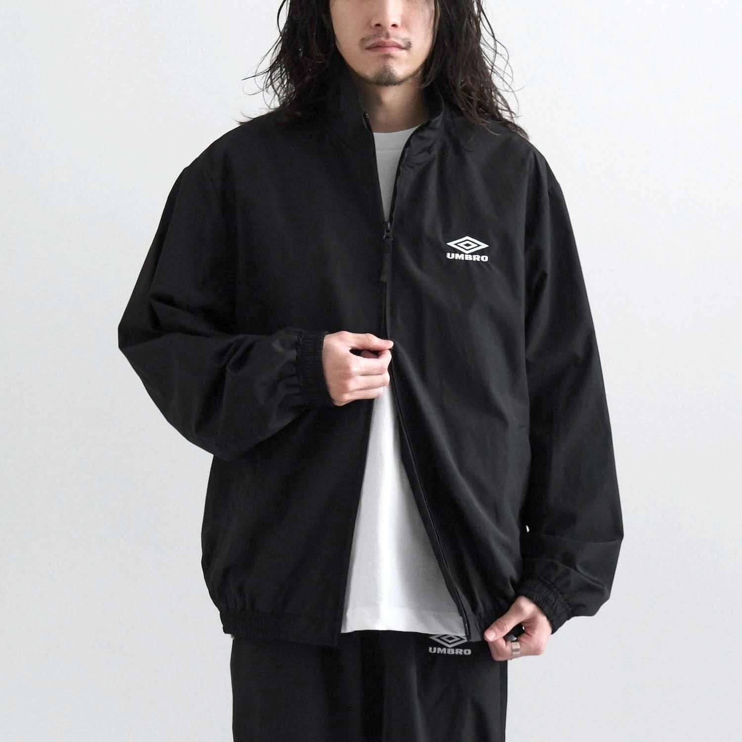 CO/NY POPLIN TRACK JACKET [BLACK] - WUNDER 大阪 セレクトショップ