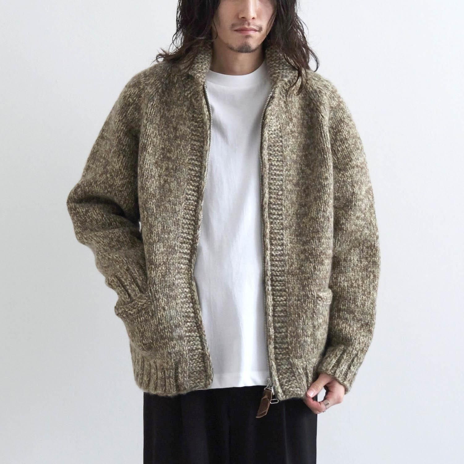 YAK/LAMB MULTI PLY HAND KNITTING COWICHAN SWEATER [SUNNY]