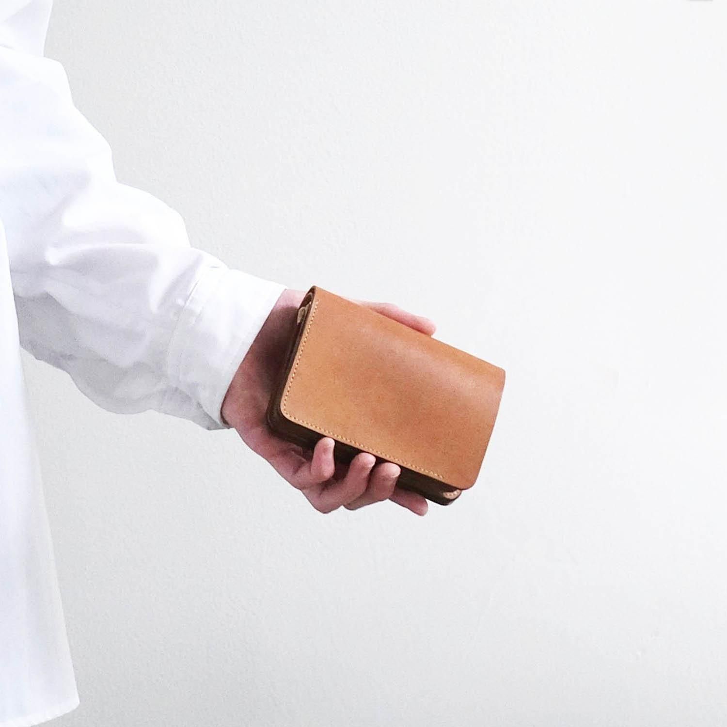 SHORT WALLET [Natural Horse Butt] - WUNDER 大阪 セレクトショップ