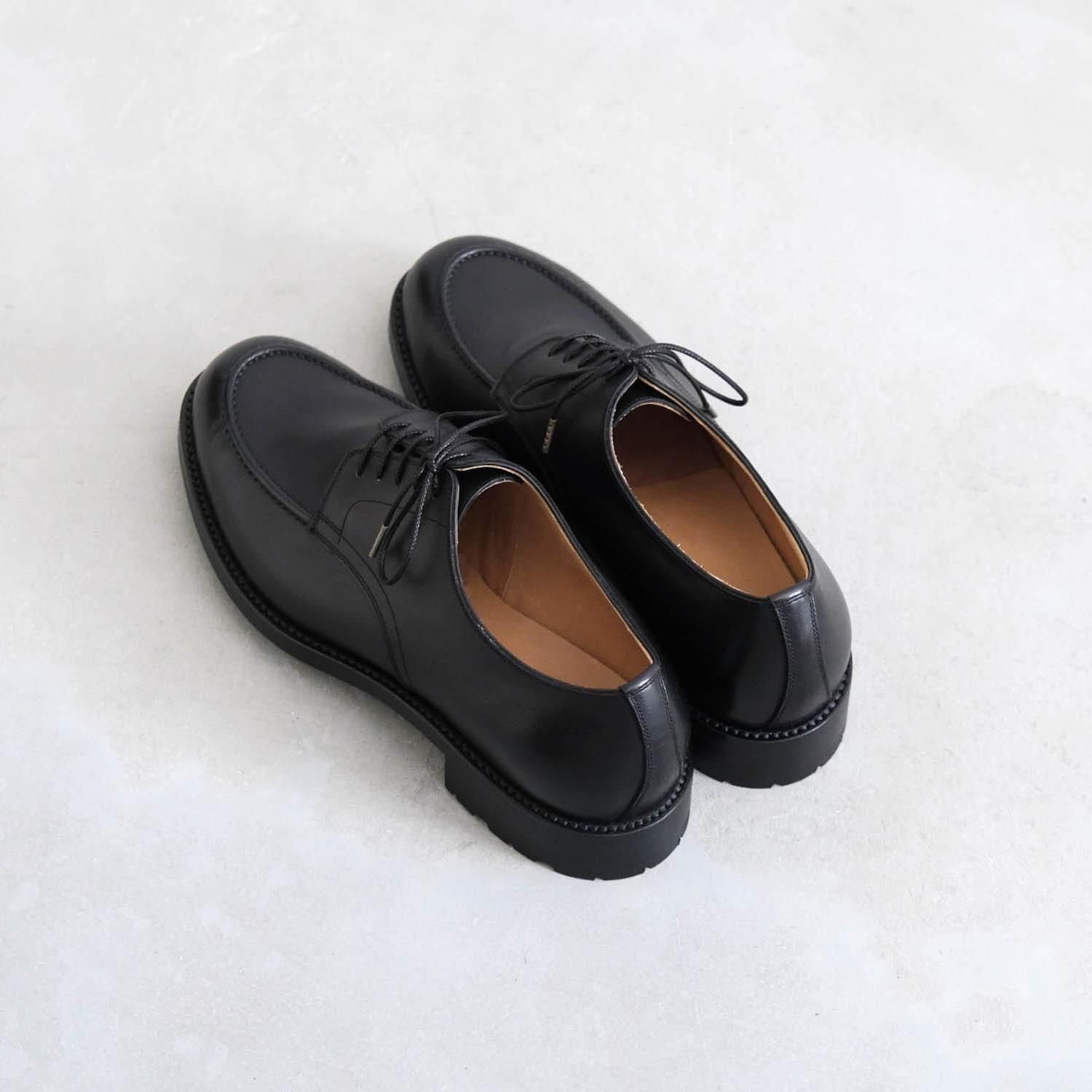 fm-120 / Hand Mocca Blucher / VIBRAM TUSCANY SOLE [BLACK/Calf fm-120 / Hand Mocca Blucher / VIBRAM TUSCANY SOLE [BLACK/Calf
