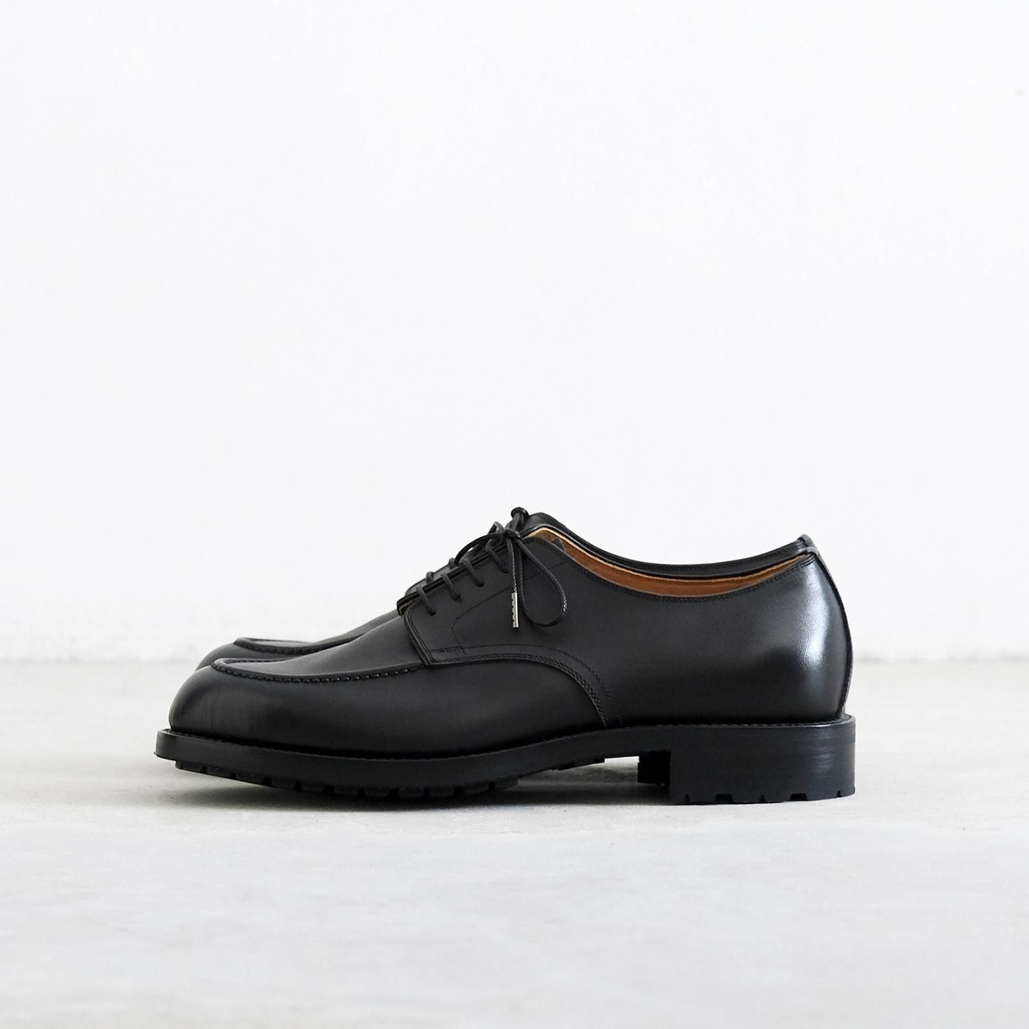 fm-120 / Hand Mocca Blucher / VIBRAM TUSCANY SOLE [BLACK/Calf]