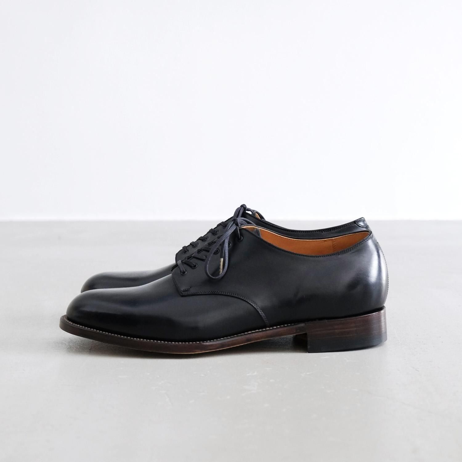 fm-100 / BLUCHER PLAIN TOE [BLACK/Calf]