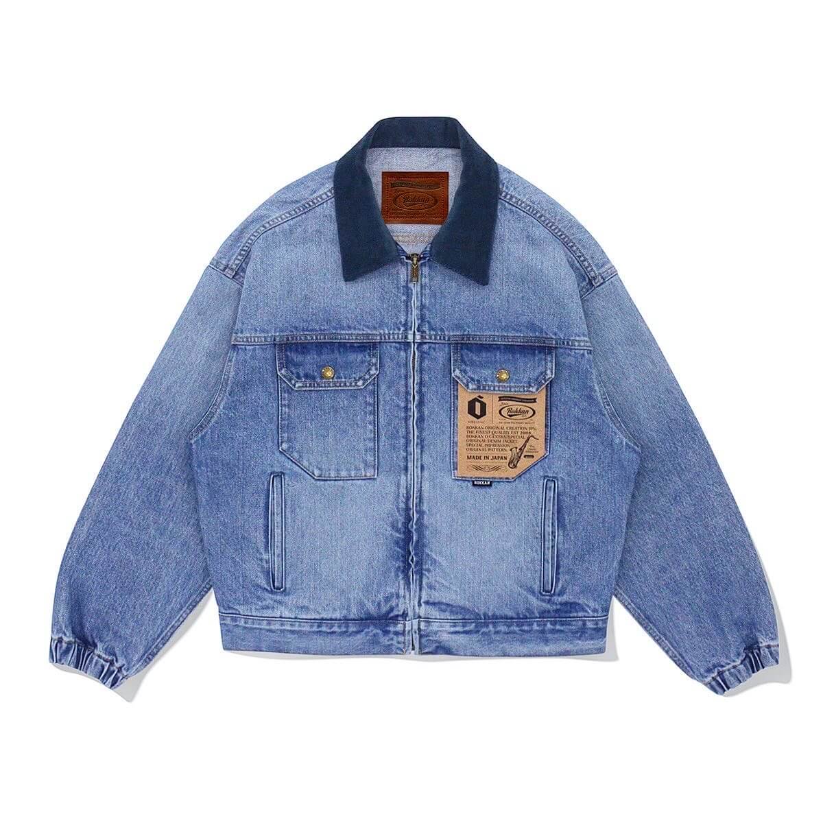 rokkan デニムジャケット Gジャン古着 ロッカン denim jacket-