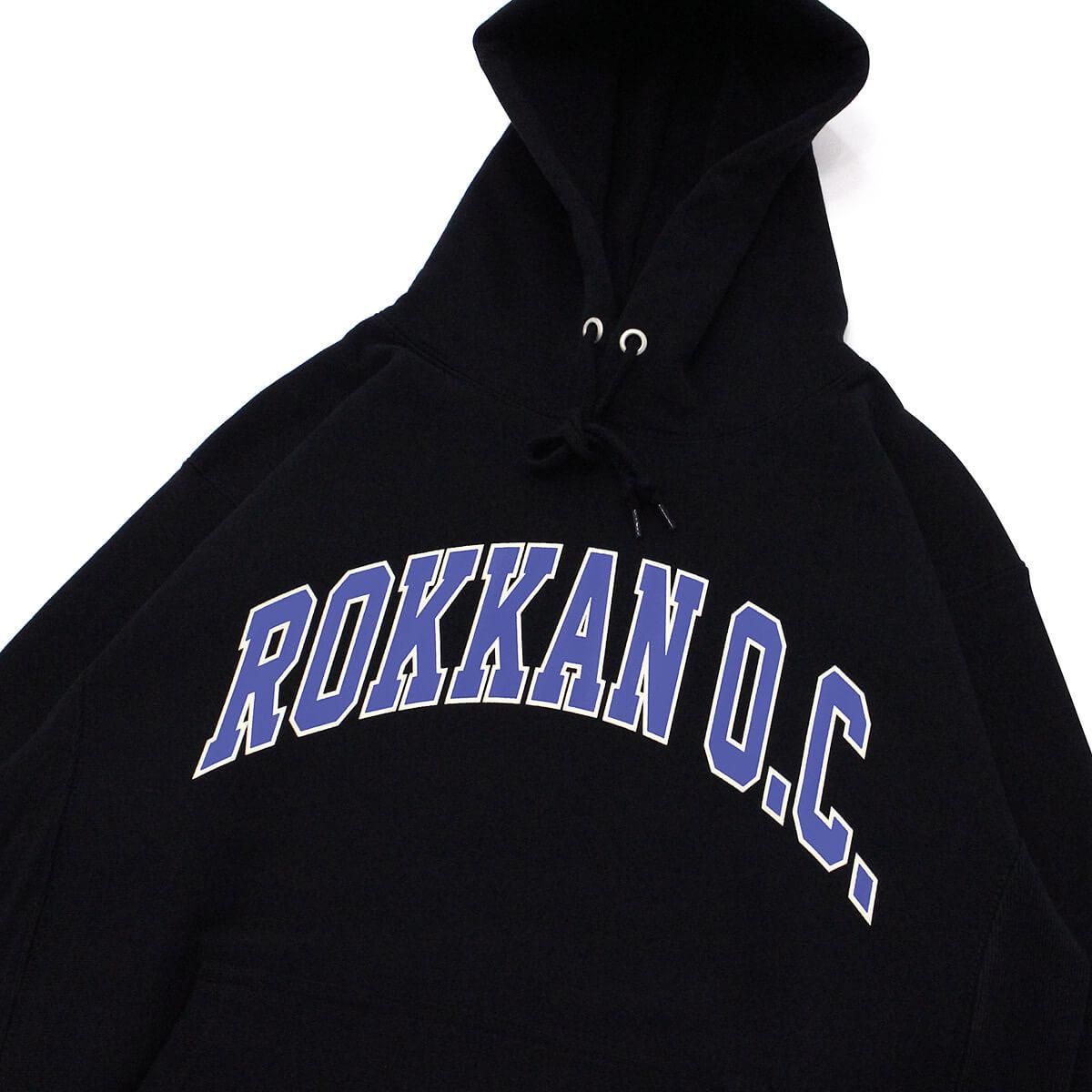 トップス ROKKAN O.C. C.B. KNIT FULLZIP PARKA ROKKAN O.C._HOODIE. (college)