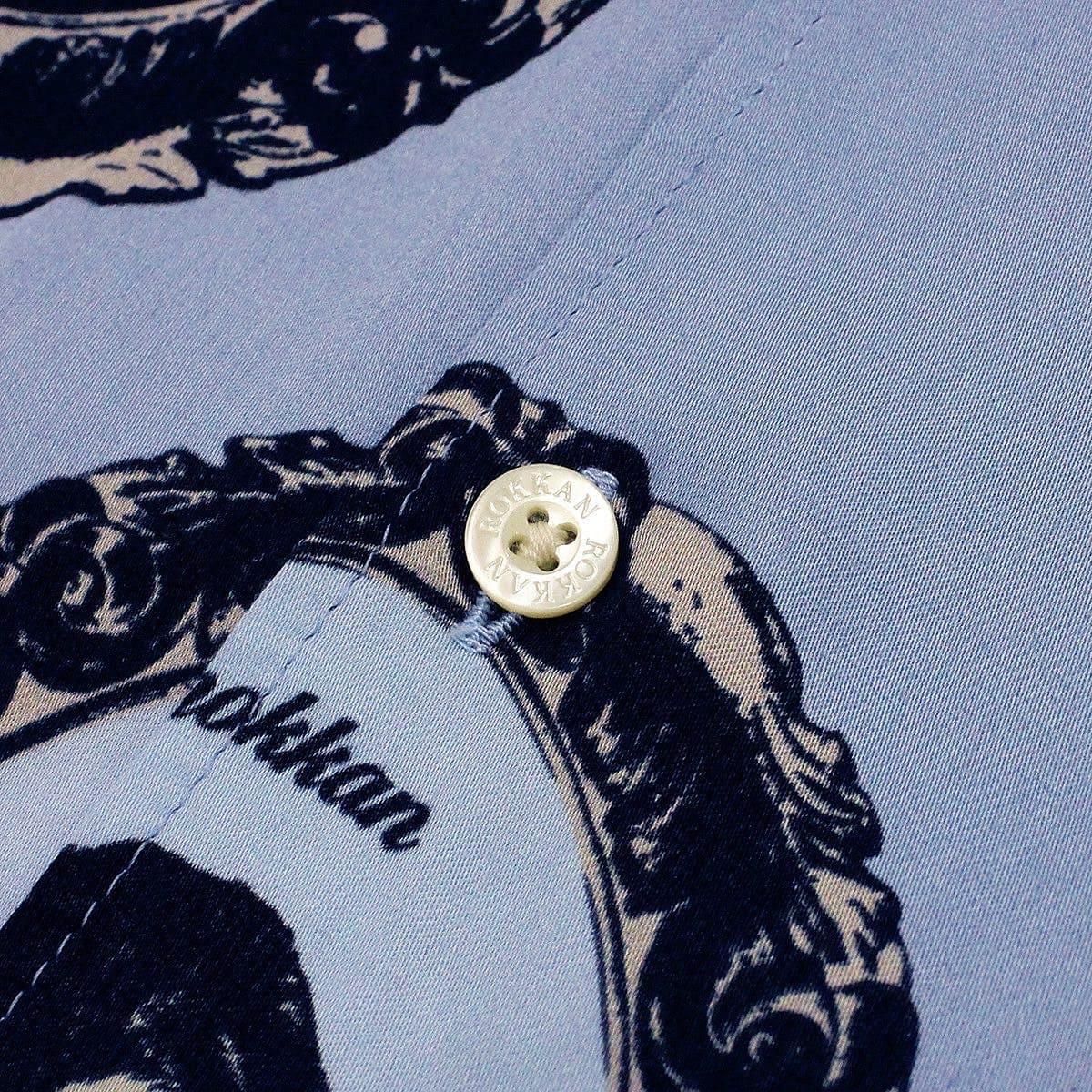 ROKKAN O.C.EXTRA_Short Length Open Collar Shirt.(doggy)