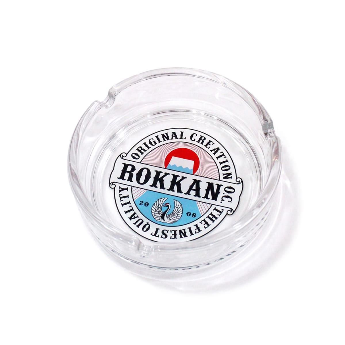 ROKKAN O.C._Glass Ashtray.