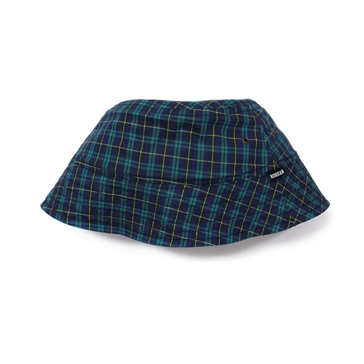 ROKKAN O.C.EXTRA_BUCKET HAT.(Plaid)