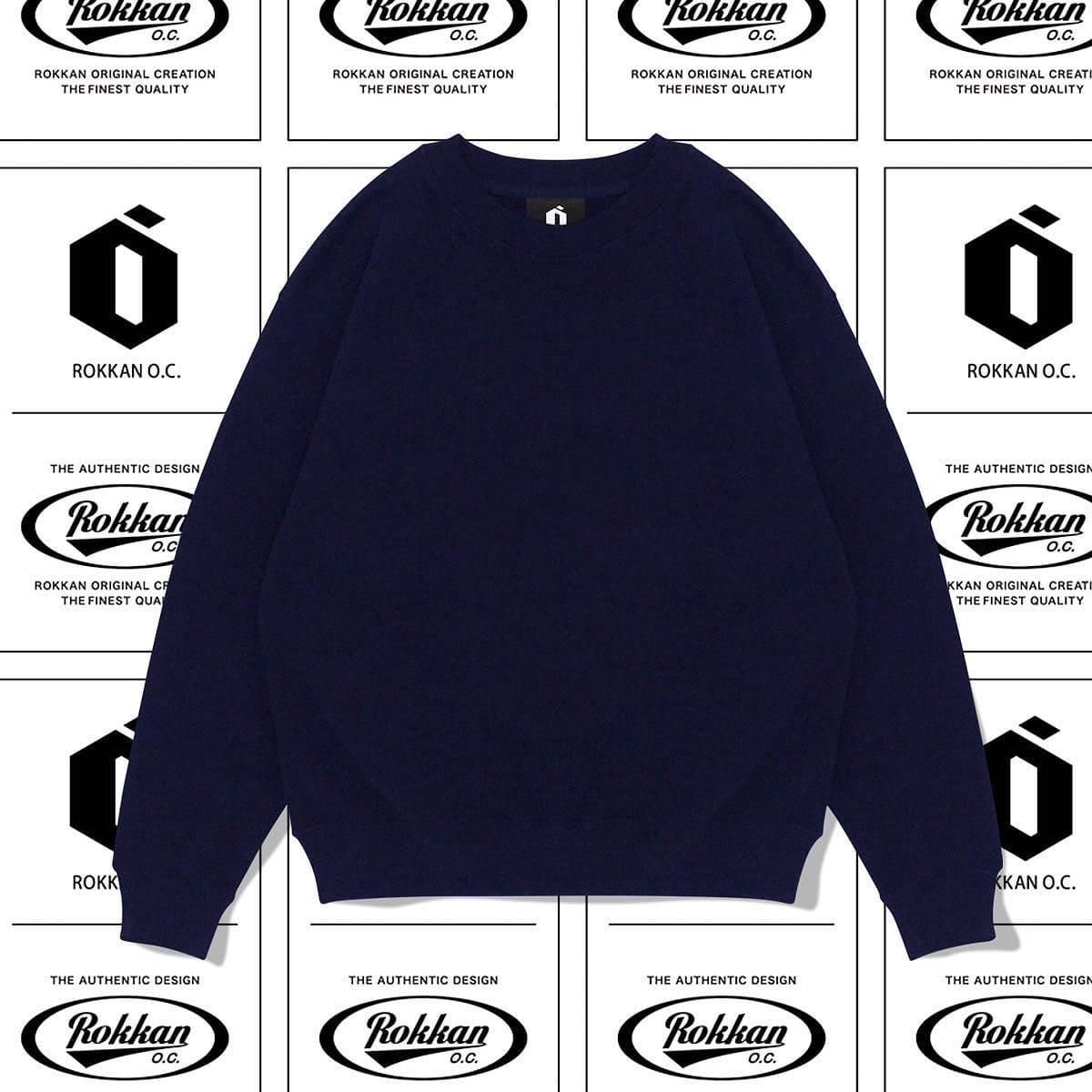 ROKKAN O.C._C.N.SWEAT.(Plain/Limited Color)