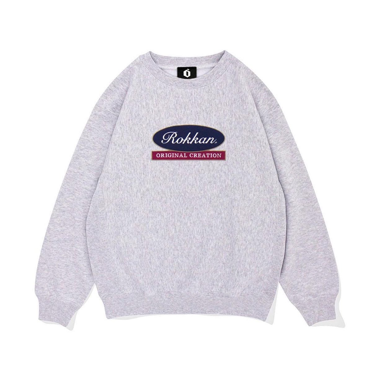 ROKKAN O.C._C.N.SWEAT.(FELT EMB.)