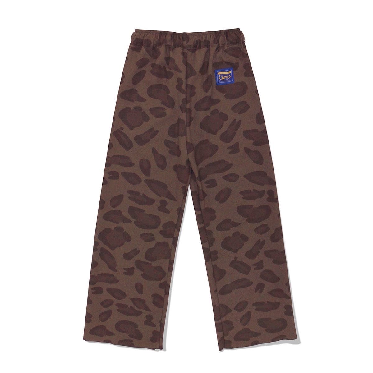 ROKKAN O.C.EXTRA_PATTERNED SEMI FLARE PANTS.(Leopard)