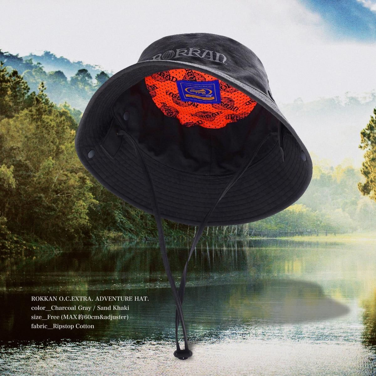 ROKKAN O.C.EXTRA_ADVENTURE HAT.
