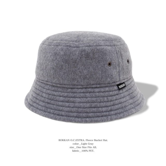 ROKKAN O.C.EXTRA_Fleece Bucket Hat.