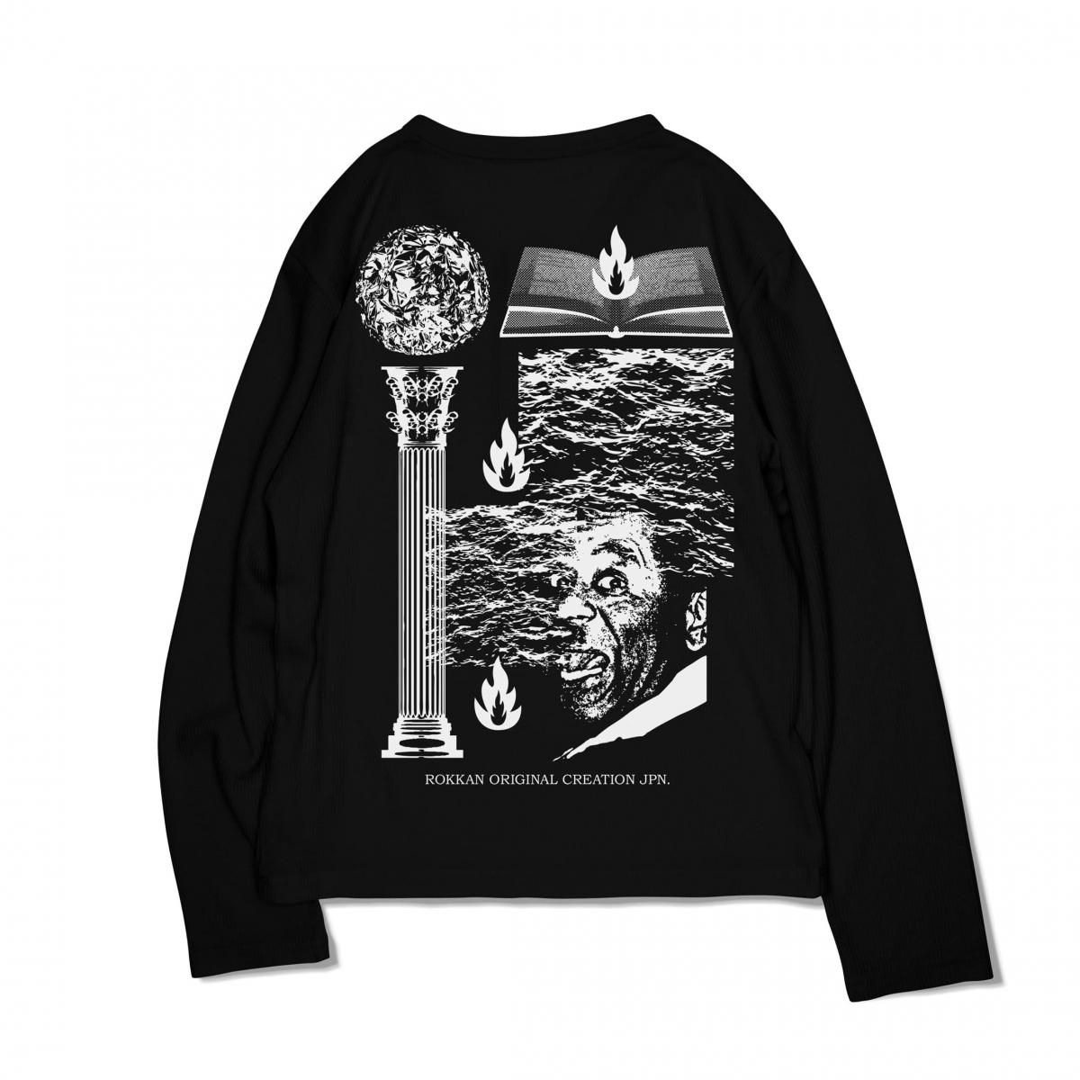 ROKKAN O.C._Henley Neck L/S Tee.