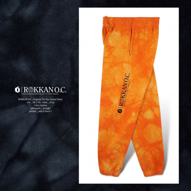 ROKKAN O.C._Original Tie-Dye Sweat Pants.