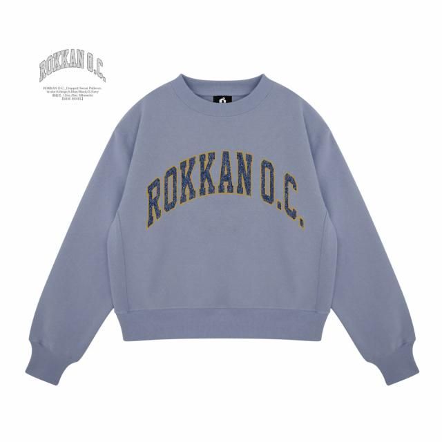 ROKKAN O.C._Cropped Sweat Pullover.