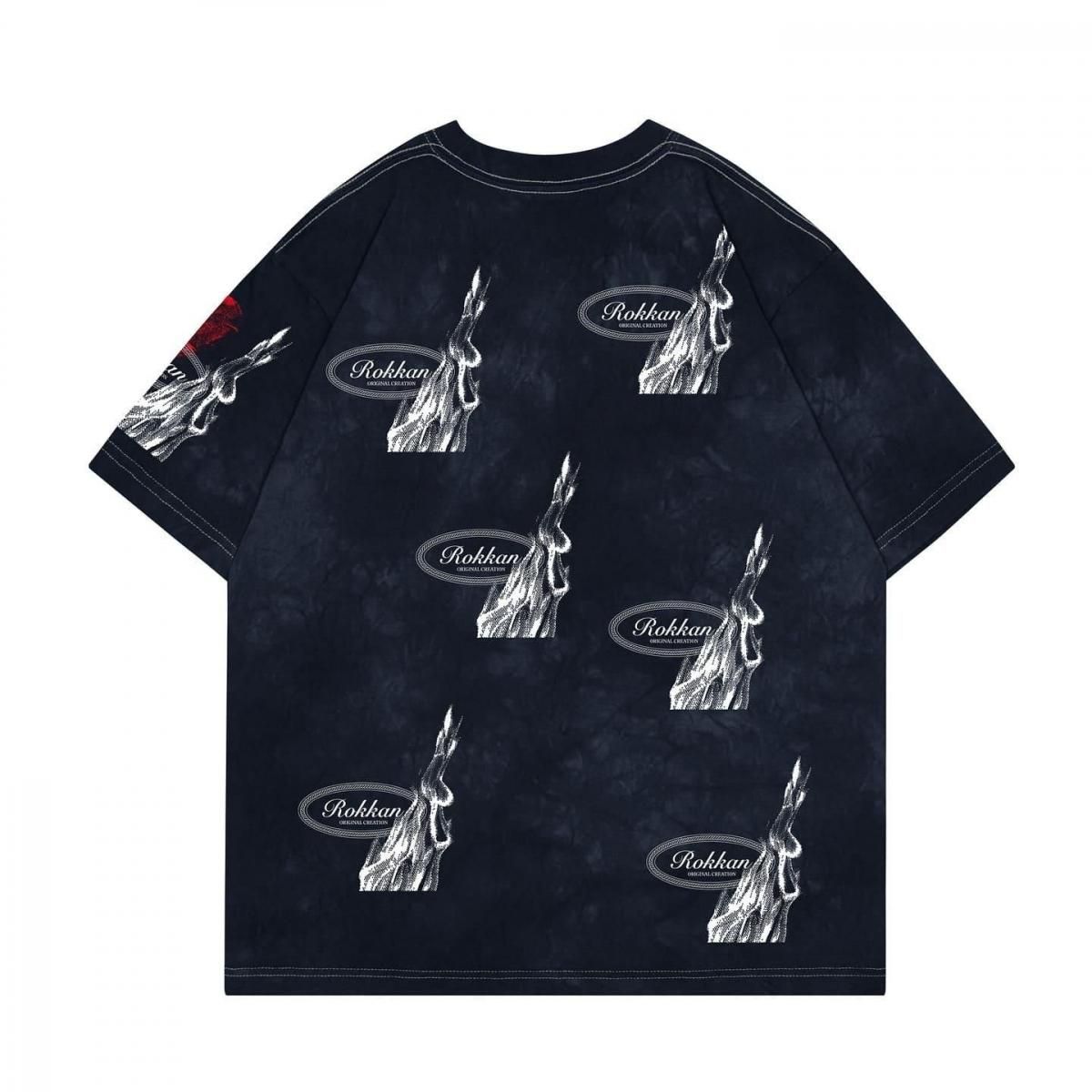ROKKAN O.C._BLAZE:Original Tie-Dye Tee.