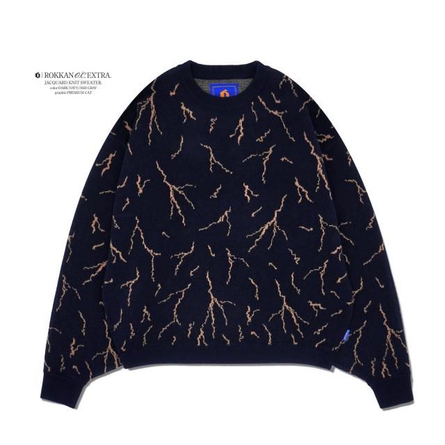 ROKKAN O.C.EXTRA_JACQUARD KNIT SWEATER.(P.CAT)