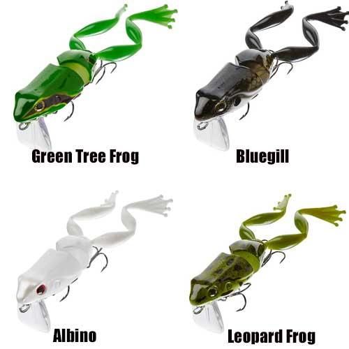 H2O エクスプレスのジョインテッド フロッグ ウェイク ベイト