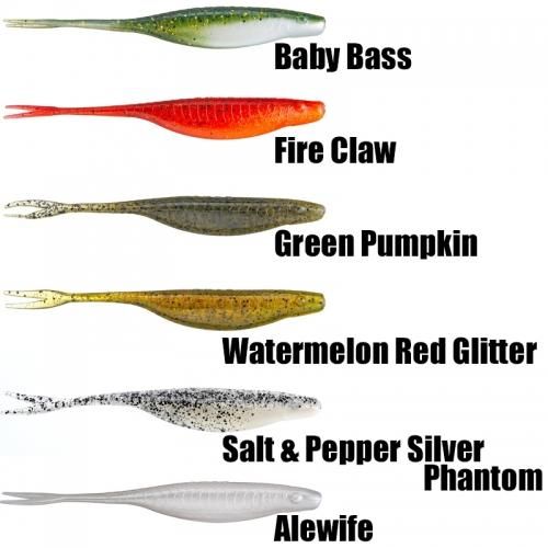 バス釣り　シャッド　セット ダイワ バスルアー STEEZサイレントシャッド54SP MR 赤羽