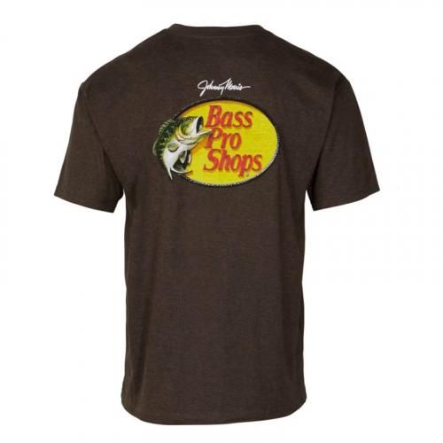 バスプロショップスのウッドカット ロゴ Tシャツ｜アメリカン