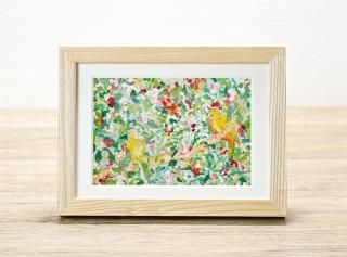 庄島歩音　原画　2017年 庄島歩音個展「The hubbub 」2月22日（土）ー3月9日（日）開催