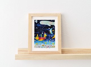 くまのひでのぶ 絵画 アート作品 painting