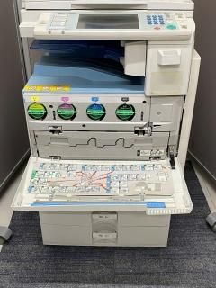 特価【中古コピー機】リコー/A3カラー複合機 MPC2200spf（ｽｷｬﾅ付