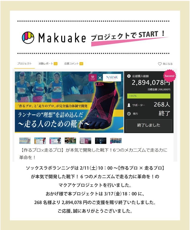 ソックスラボ ランニングソックス 5本指（バリエクロスタイプ