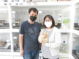 ネザーランドドワーフのリンクスくん