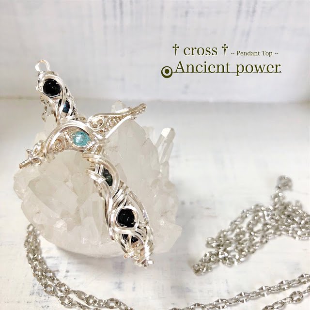 <img class='new_mark_img1' src='https://img.shop-pro.jp/img/new/icons48.gif' style='border:none;display:inline;margin:0px;padding:0px;width:auto;' />【cross-Ancient power-】 Pendant Top