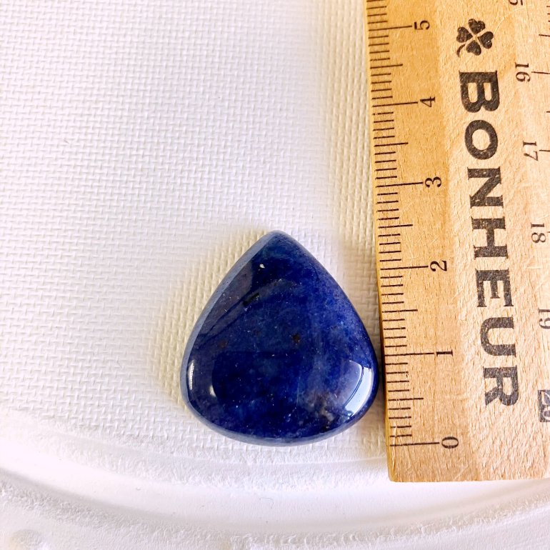 BWコラボ＊⑰【ブルーアベンチュリン-Blue Aventurine-】マロン＊ドロップ型＊ルースセレクトオーダー＊ -  虹色の花＊天然石とワイヤーワークアクセサリー＊