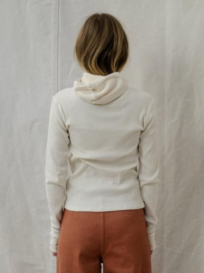 Baserange Hanifa Hoodie in Undyed | Blues Store