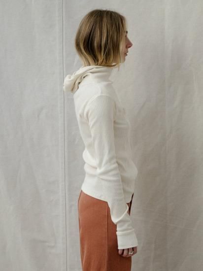 Baserange Hanifa Hoodie in Undyed | Blues Store