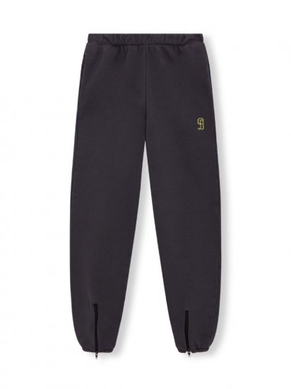 FD EMBROIDERY PAVEMENT PANTS - Black - ANYplace