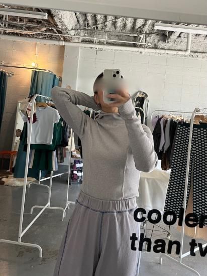 BASERANGE HANIFA HOODIE フーディー ダークブラウン Baserange【ベースレンジ】hanifa hoodie 