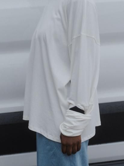 トップス HARBOUR LONG SLEEVE TEE - UNDYED HARBOUR LONG SLEEVE TEE - UNDYED - ANYplace