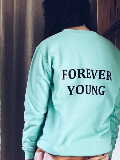 CONVENIENCE YOUNG flower sweatshirtスウェット CONVENIENCE YOUNG/SWEAT SHIRT｜Daytona Park(FREAK'S STORE