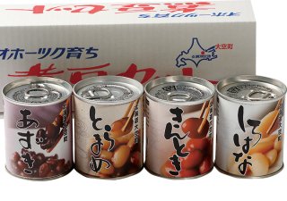 【ギフト】煮豆セット 4缶セット(各240g）【ドライ】