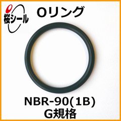 Oリング NBR-90 (1B) G-45 ＜線径φ3.1mm × 内径φ44.4mm＞ - Oリング.com（オーリング ドットコム）