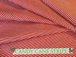 クリスマス🎄赤色ストライプ生地　WINTERTIDE / CANDY CANE STRIPE / BERRY by modafabrics