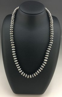 Navajo Michelle Jameson Silver Beads Necklace