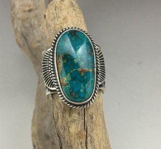 Navajo Sunshine Reeves Royston Turquoise Ring